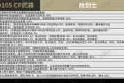 cp武器最新爆料大全,揭秘神秘性能与未来趋势